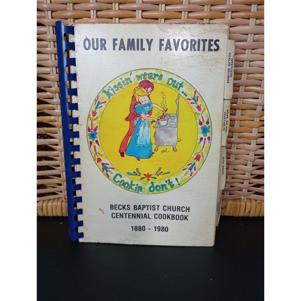 Becks Baptist‎ Church Centennial Cookbook 1880-1980 Winston-Salem, NC Local